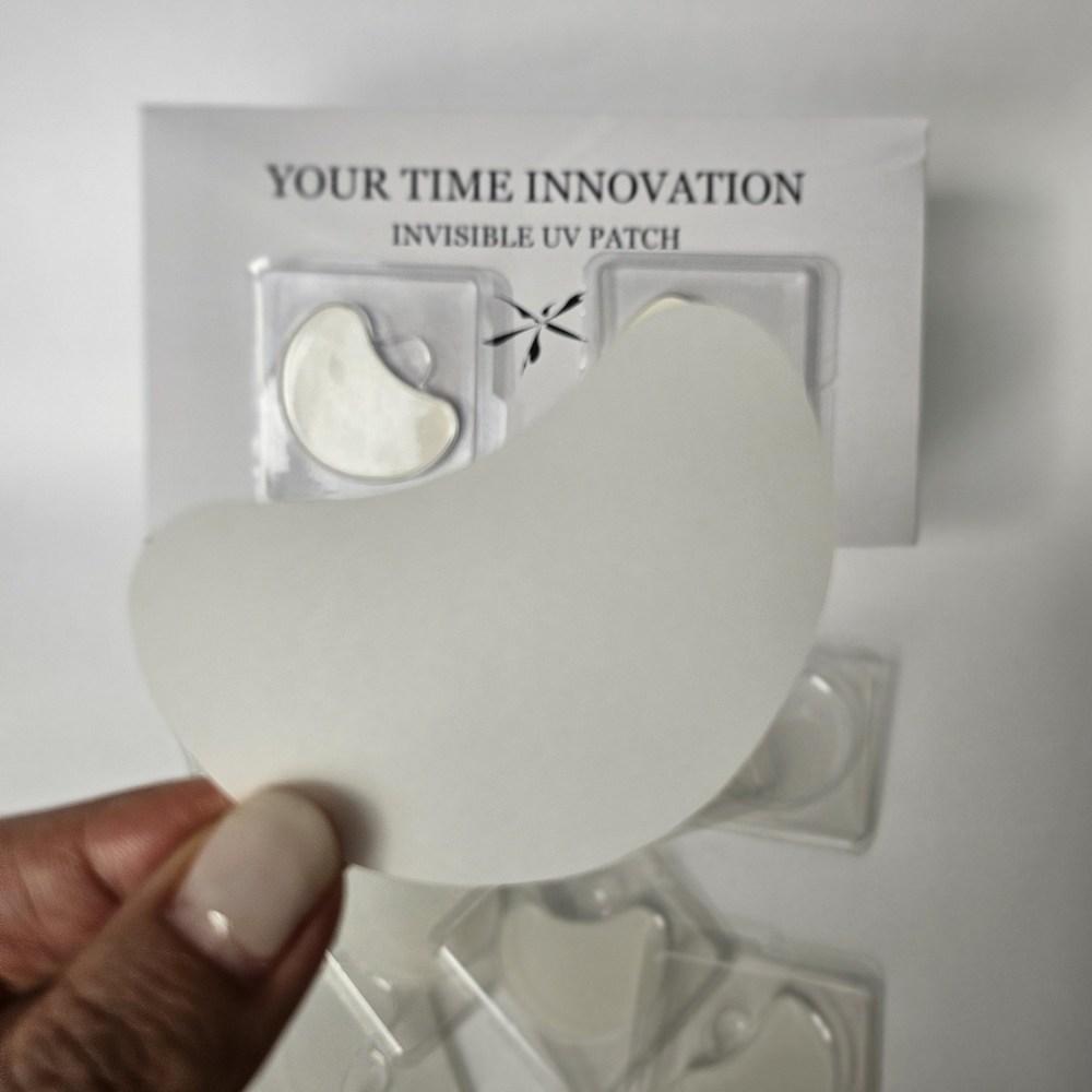 20 Patch Your Time Innovation Прозрачный патч Солнцезащитный патч УФ-блокирующий УФ-блокирующий патч для гольфа, 1 шт.