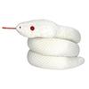 Takeoff White Snake Albino Real Plush Toy