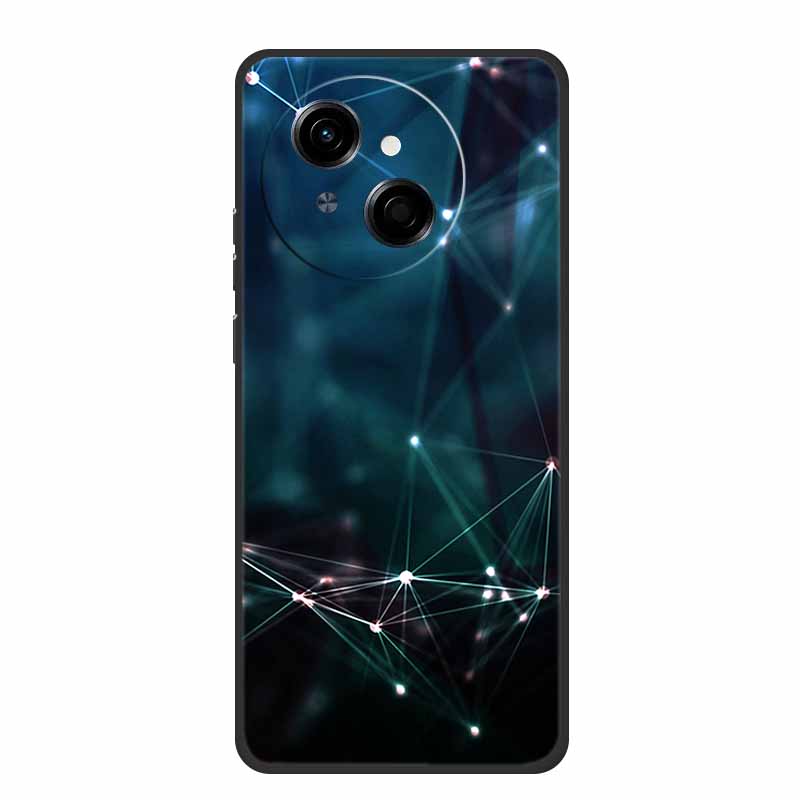 Phone Case For Tecno Spark Go 1 S Back Cover Case 6.67" Black Silicone Soft TPU Coque For Tecno Spark Go 1S Case Go1S Funda Para