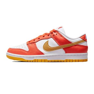Dunk Low Orange University Золотые женские кроссовки Белые DQ4690-800