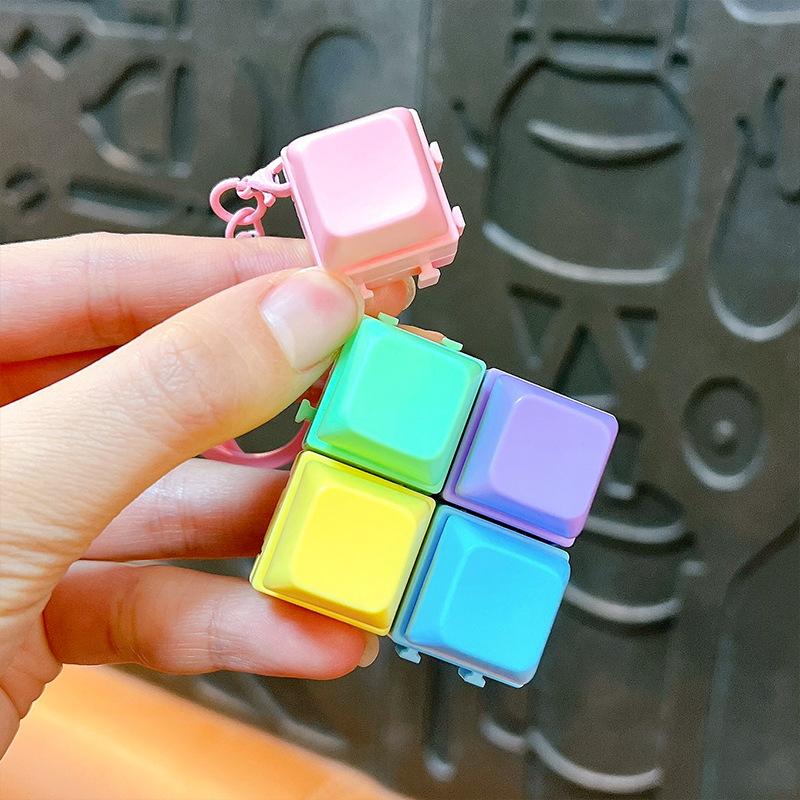 Креативные DIY Ключи от Механической Клавиатуры Игрушка Брелок Милый Макарон EDC Подвеска для Клавиатуры Игрушки-Антистресс Праздничные Подарки