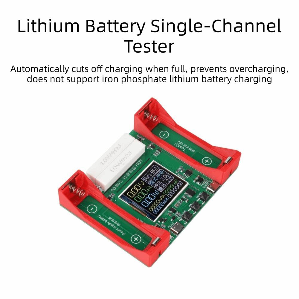 Type-C Interface Battery Capacity Tester Cycle Detector Tester Electronic Load Tester Automatic Charge Discharge