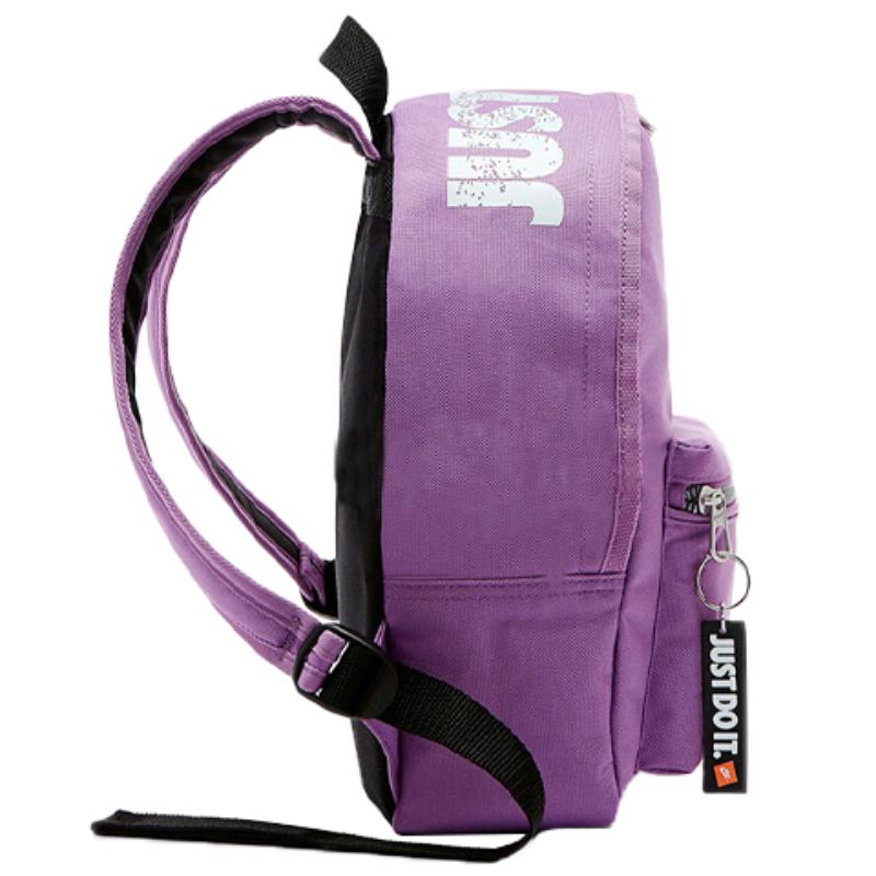 Nike Полиэстеровый рюкзак маленького размера женский фиолетовый легкий повседневный BA4606-585