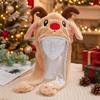 Windproof Santa Claus Hat Funny Reindeer Hat Creative Deer Hat  Christmas Party