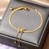 Tassel Snake Bone Chain Bracelet Charming Girl Fashion Butterfly Bracelet Gold Elegant Versatile Party Gift Jewelry