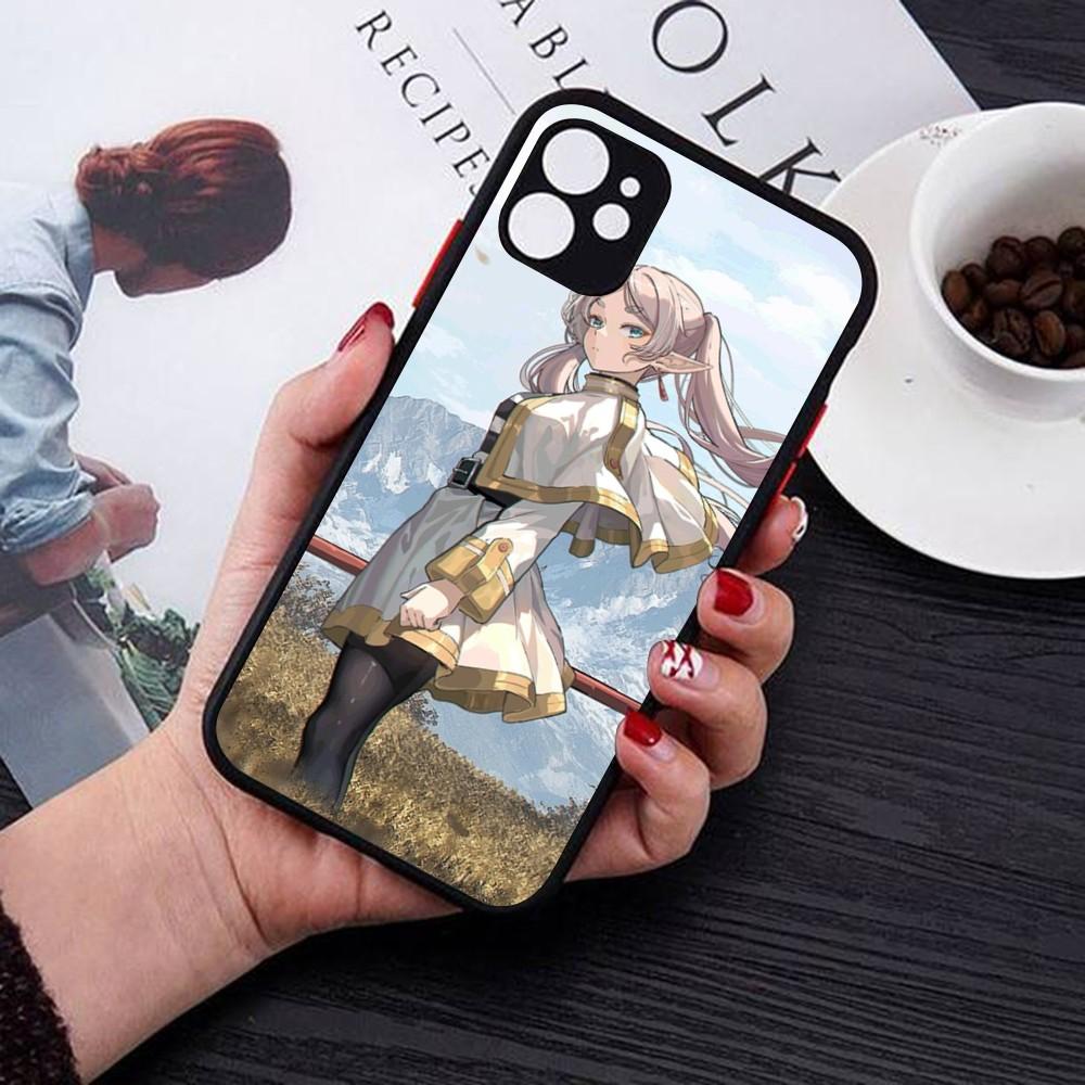 Горячий японский аниме-комикс Фрирен Чехол для телефона Для IPhone 14 11 12 13 Mini Pro Max 8 7 Plus X XR XS MAX Полупрозрачная матовая крышка