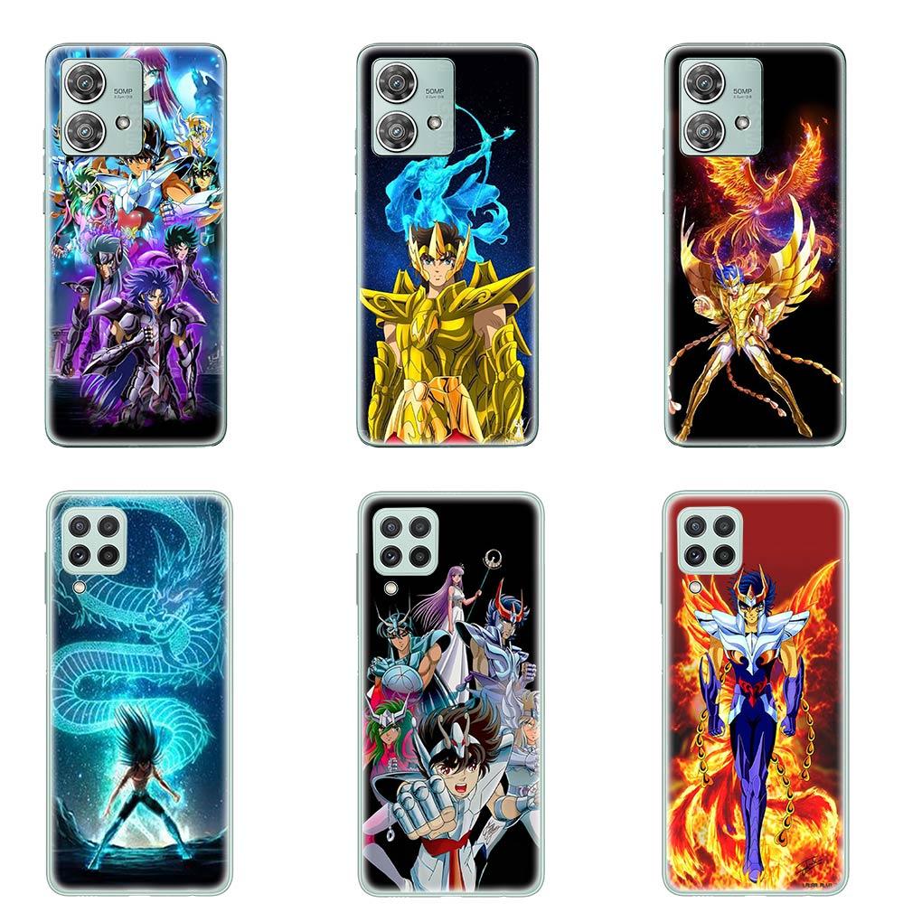 Saints Anime Seiyas Coque Phone Cover for Motorola Moto G13 G14 G53 G54 G62 G72 G82 G84 E13 E20 G42 G32 G23 G22 Soft Case