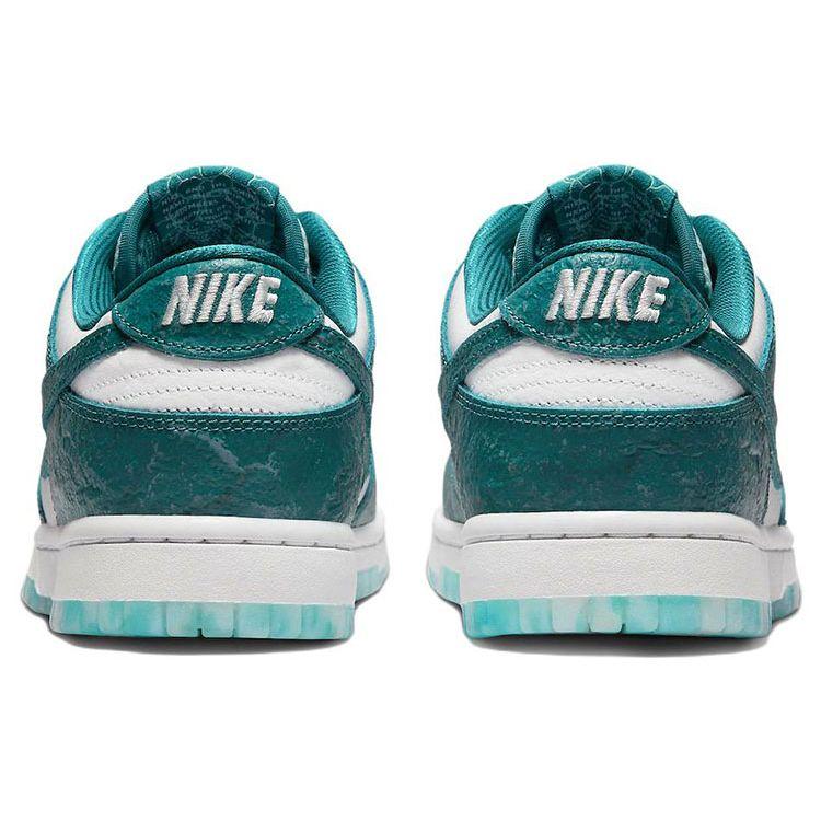 Nike Женские кроссовки Dunk Low Ocean Женские кроссовки Белый Summit-White Яркий-Еловый DV3029-100
