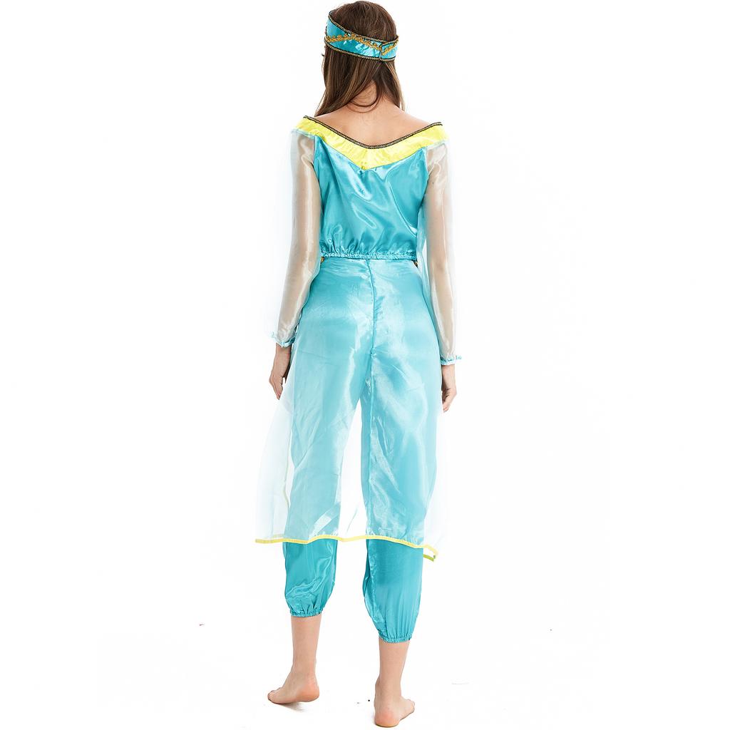 Поисковый баннер волшебная лампа жасмин принцесса униформа, взрослый, женский костюм для вечеринки костюм на хэллоуин