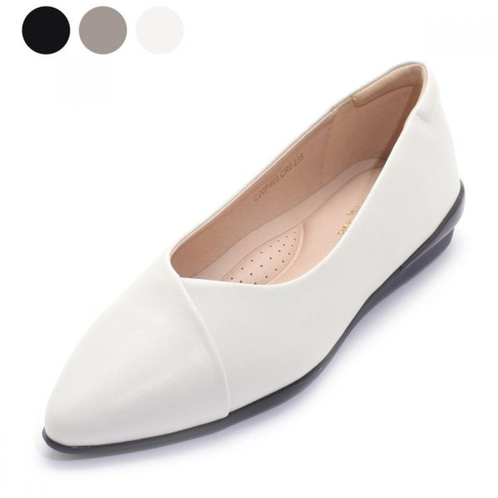 Sera Women S Flat Black Cream Gray C20p405