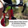 uxcell 5pcs Bicycle Inline Cable Adjuster Aluminum Alloy Brake Cable