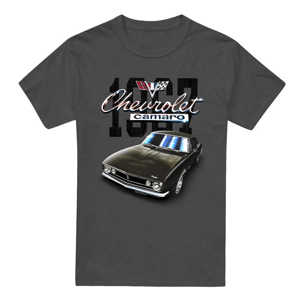 Chevrolet Unisex Adult Classic Camaro Heather T-Shirt