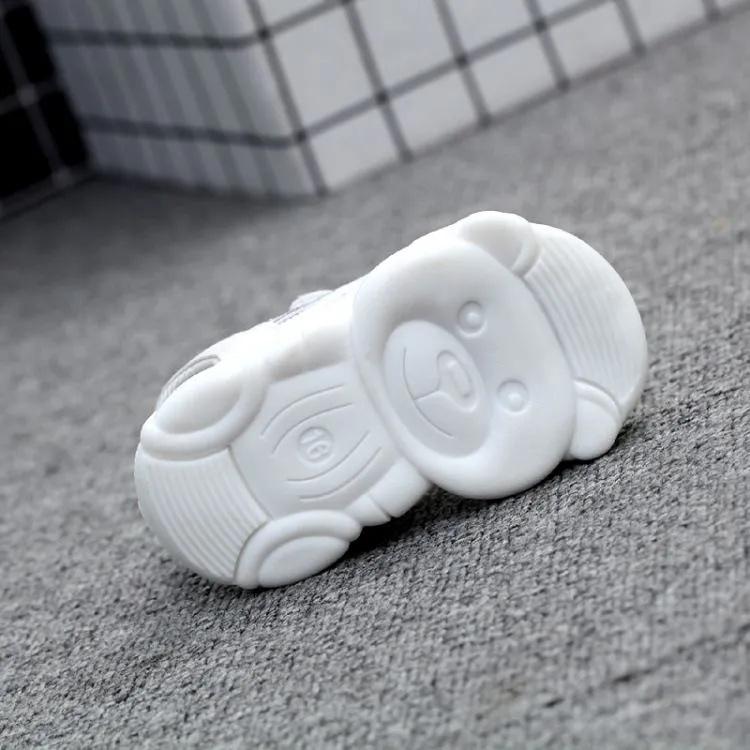 Детские мягкие летние сандалии с закрытым носком, повседневная обувь для ходьбы для малышей