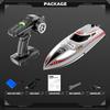 30 км/ч Высокоскоростной катер с дистанционным управлением 2,4 ГГц Катер для взрослых Система водяного охлаждения Напоминание о низком заряде Датчик воды
