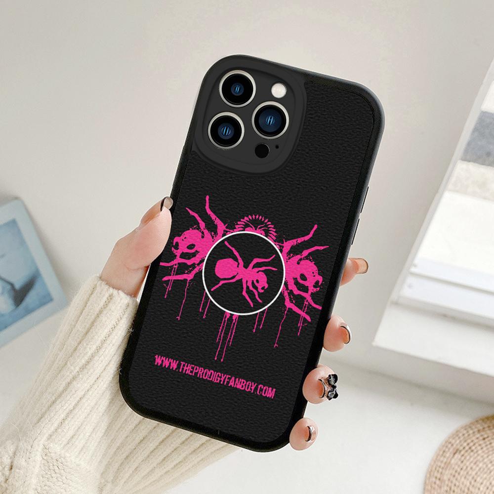 Чехол для телефона с логотипом The Prodigy Artist для Iphone 14 13 11 12 Pro MAX 13 12 MiNi 7 8plus 14 13 11 PRO X XS 12 11 XR Чехлы из овечьей кожи