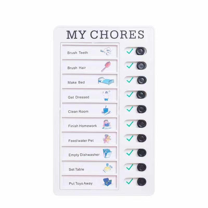 To Memo Board My Chores Do List Paper Set Detachable Daily Planner Calendar Task Maker Checklist Office School