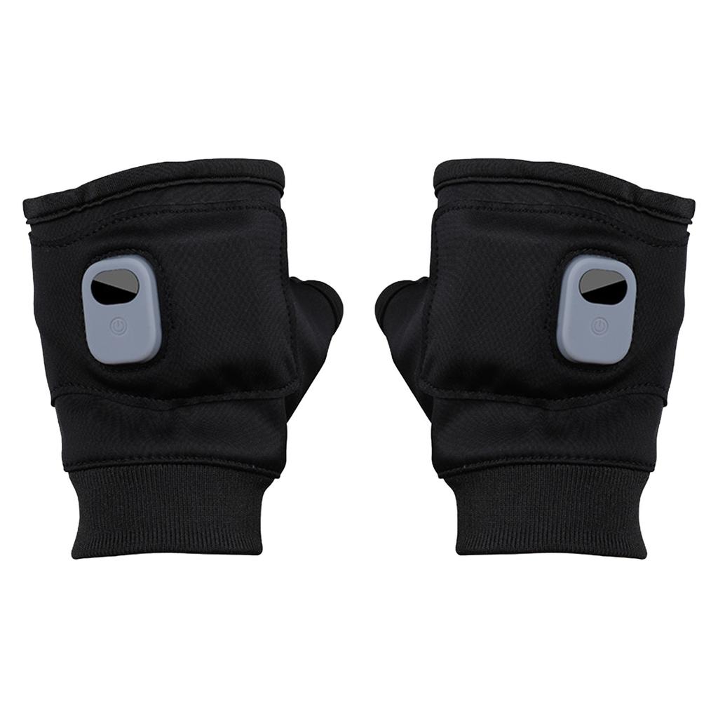 Рождественский подарокПерезаряжаемые термоперчатки без пальцев с 3 настройками нагрева