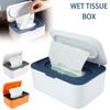 Wipes Dispenser Dustproof Tissues Case with Lids Multifunctional Holder Large Capacity Sealing Container Case