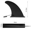 Доска для серфинга Paddleboard Snap-On Tailfin Boat SUP Slide-In Large Fins Removable Splitter Rudler