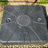 Weighted Outdoor Umbrella Base with Water and Sand Injection