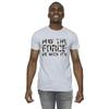 Star Wars Mens May The Force Infill T-Shirt