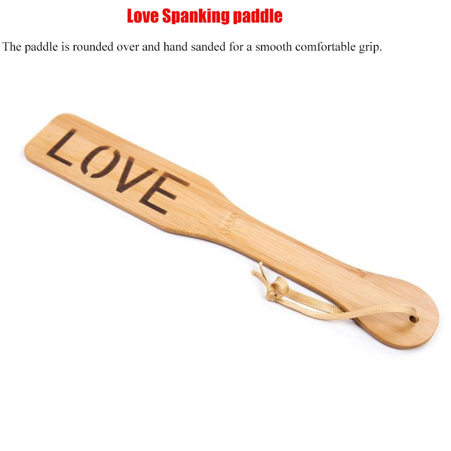 Bamboo Spanking Paddle,Sex Toys For Couples Bdsm Bondage Sex Whip Flogger For Woman Men,Adult Games