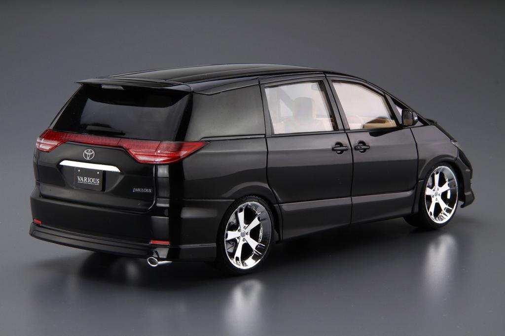 Aoshima Bunka Kyozaisha The Tuned Car Series Toyota Fabres Varies GSR50 Estima 2006 Пластиковая модель 1/24 № 32