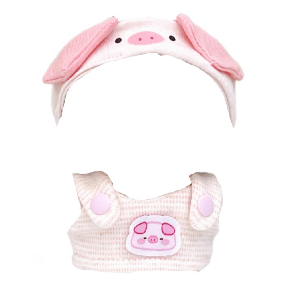 Lion 10cm Cotton Doll Clothes Strap Dress Doll Dress Up Set Doll Clothes Outfit  Children's Gift