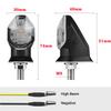 8mm Mini Motorcycle LED Turn Signal Lights Indicator Blinker Lamp 12V Amber Flasher Arrow Lamp Moto Signal Lamps For Honda