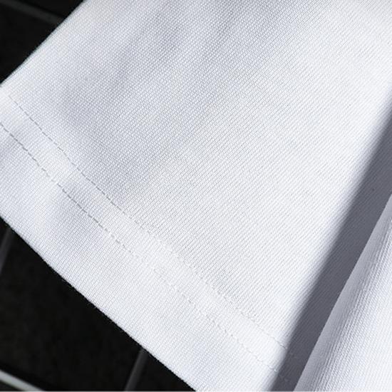 Мужская футболка с короткими рукавами, тонкая летняя тенденция, повседневный и красивый модный топ с половиной рукавов в чернильном стиле