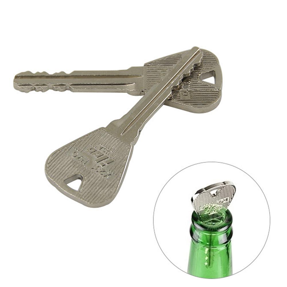 2Pcs Funny Magic Folding Key Magic Tricks For Kids Crossing Into The Bottle Magic Props Toys Close-up Performance Gift