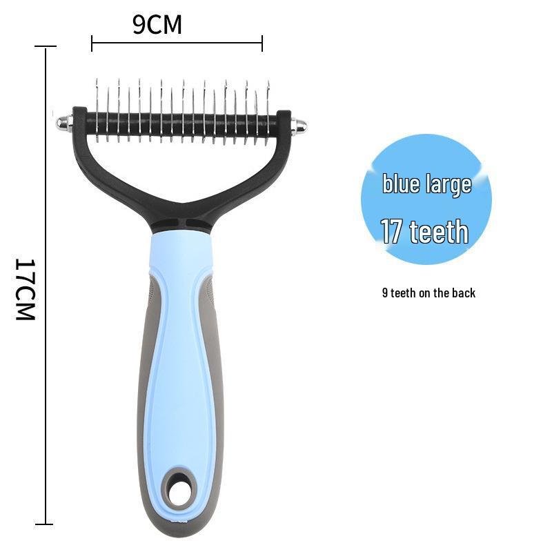 Pet Hair Removal Comb for Cats and Dogs