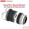 Пленка Hinefilm для объектива Tamron 28-75 28-200 Наклейка Защитная декаль Пленка 35-150 70-180 Защита объектива 35150 Чехол Наклейка 150500