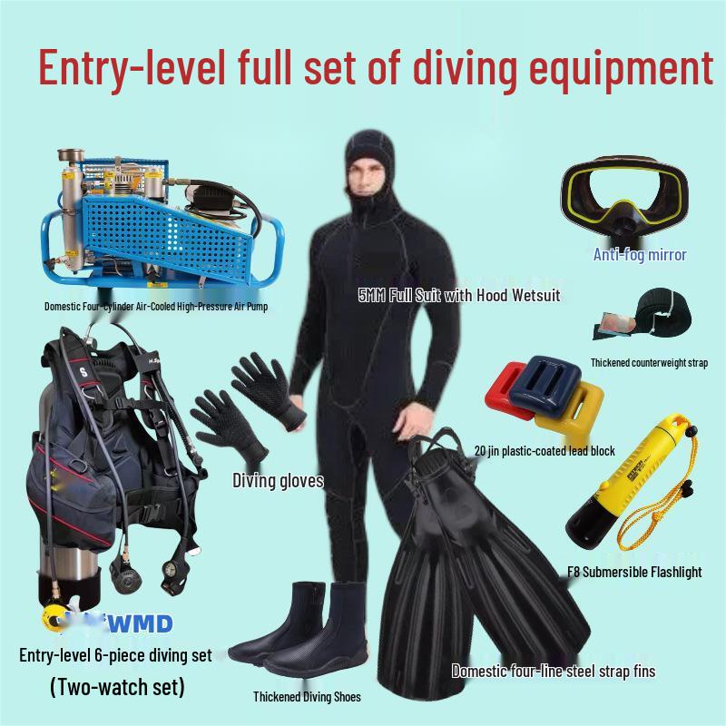 Scuba Diving Oxygen Tank & Emergency Gear