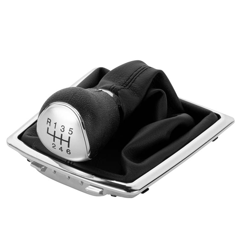 New High-Quality Accessories5/6 Speed Car Gear Shift Knob  Lever Shifter Collar Gaitor Boot For Ford Fiesta MK7 Focus MK2 Galaxy