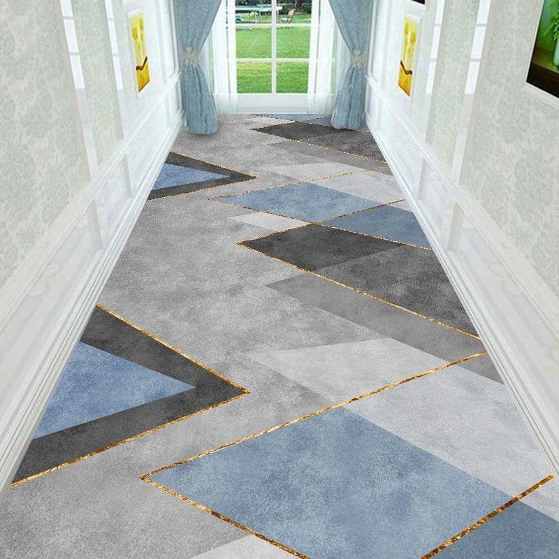 Длинные коврики с геометрическим рисунком для коридора, украшения дома, ковер для гостиной, ковер для прохода в отеле, кухонный противоскользящий напольный коврик