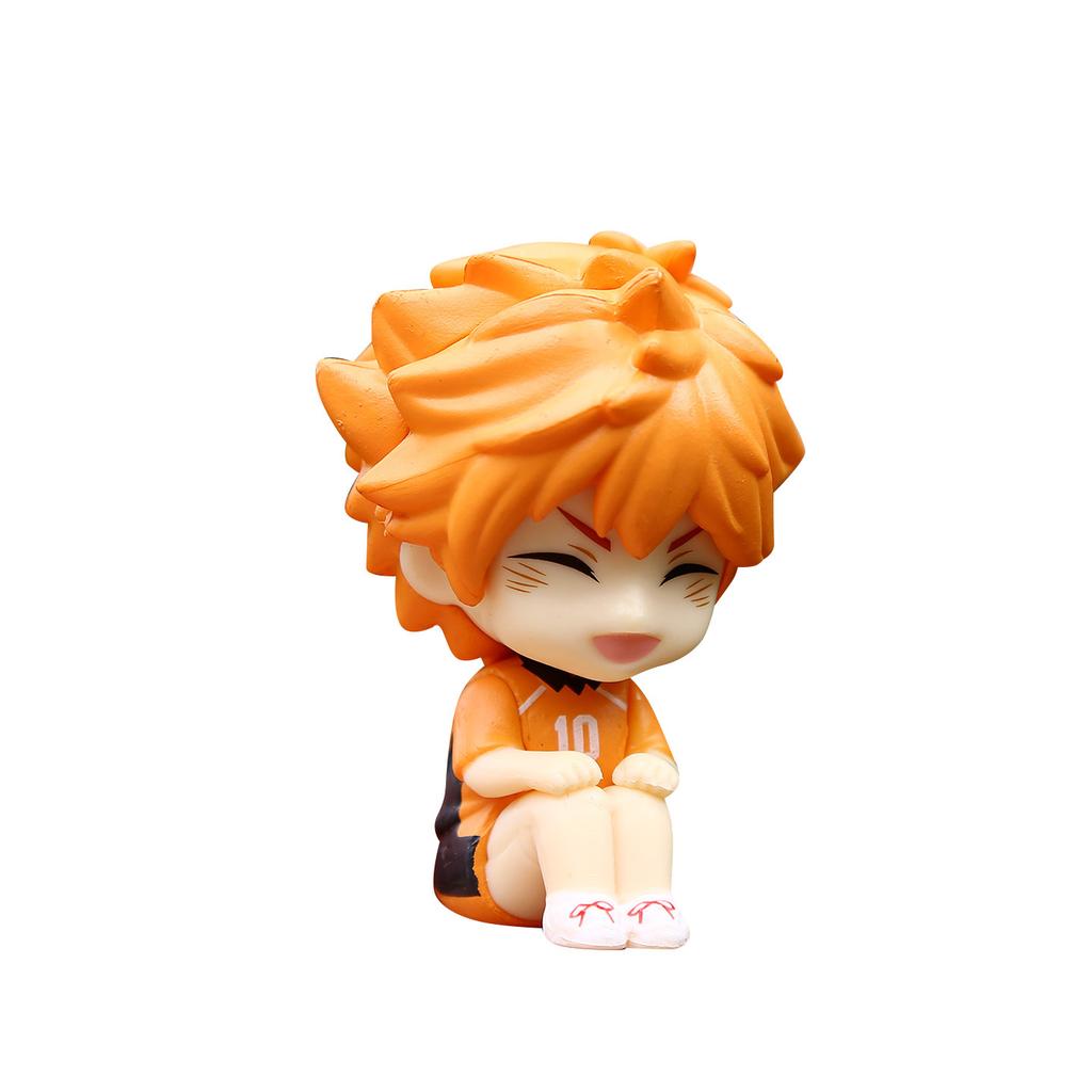 8 шт./комплект Аниме Haikyuu!! Ойкава Тоору Иваизуми Хадзимэ Акааши Кейджи Модель Фигурки Действия ПВХ Q Версия Коллекционные День Рождения Прочные Игрушки