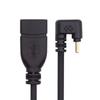 Xiwai 90 градусов USB папа к USB мама 10 Гбит/с OTG данные питание перевернутый U задний угол USB-C Type-C 3.1 3.0-A адаптер, кабель, 30 см, форма,