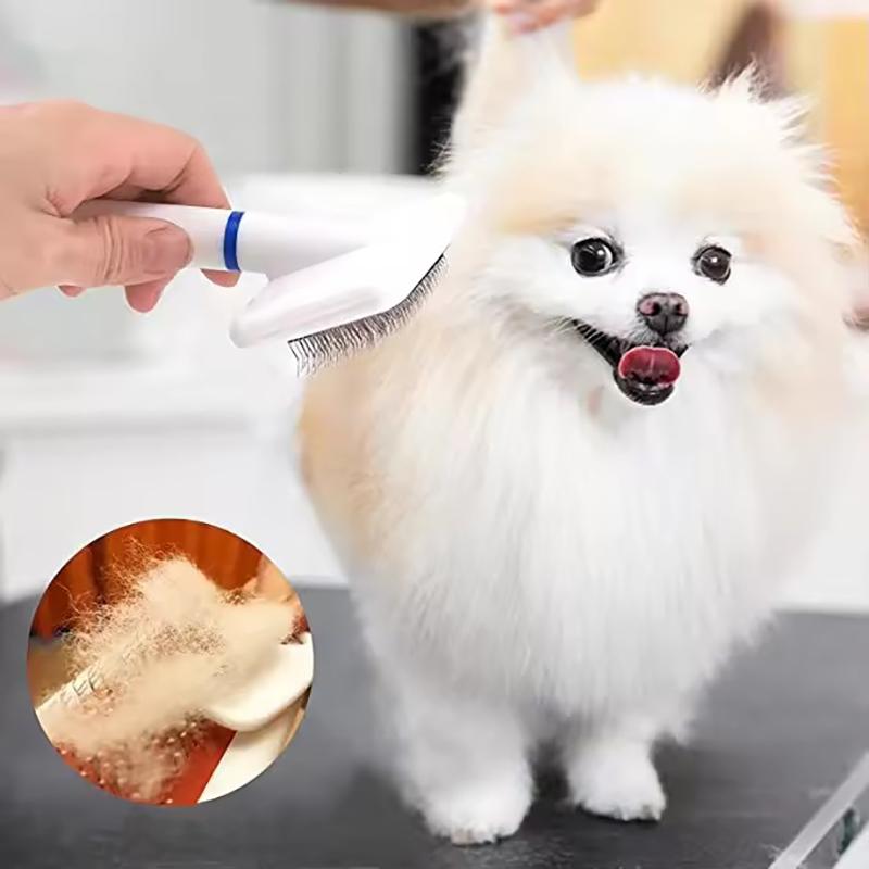 Professional Pet Grooming Needle Brush Deshedding Tool For Cats Dogs Effective Loose Fur Removal Comb Anti Static Hair Clean