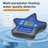 Bluetooth Smart Floating Water Quality Tester LCD 9 In 1 Water Analyzer PH/ORP/CL/EC/CF/TDS/SALT/SG/Temp Meter Tuya App Control