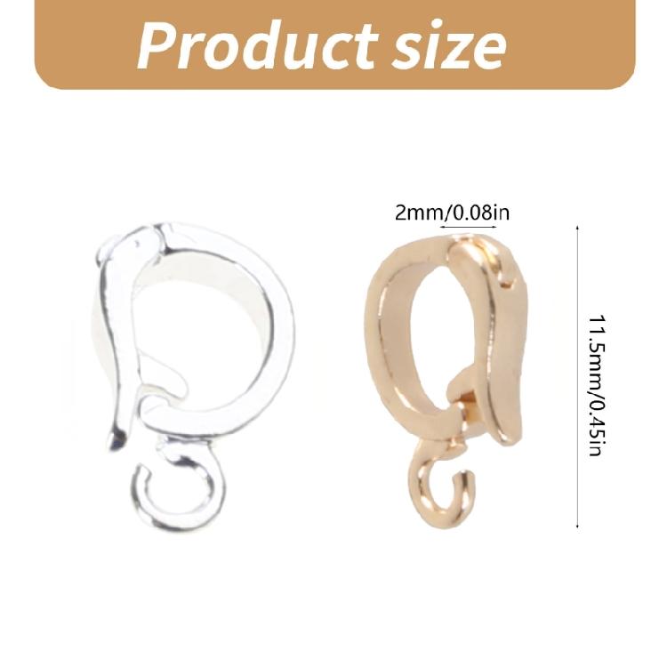 Застежки для изготовления ожерелий и браслетов Элегантные застежки Ювелирный элемент для браслетов и ожерелий ручной работы