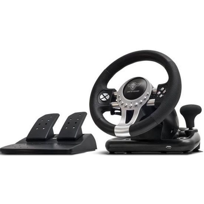 SPIRIT OF GAMER Pack Gaming Steering Wheel + Pedal SOG-RWP2