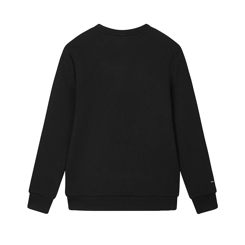 Fila Простой Повседневный Универсальный Пуловер Толстовка Мужская толстовка Черный F11M513210FBK