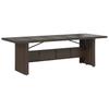 Vidaxl 9-Cz. Zestaw Ogrodowych Mebli Bistro Z Poduszkami, Brązowy