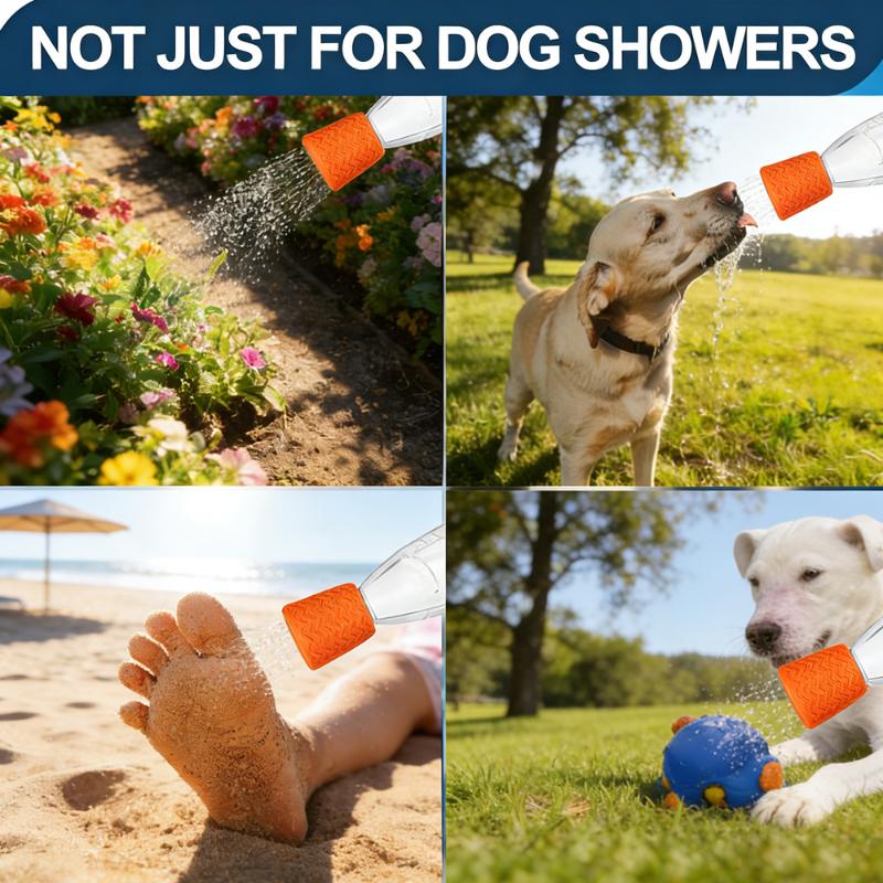 Pet Shower Silicone Portable Pet Shower Head Outdoor Cat And Dog Shower Cleaning Supplies Portable Pet Shower Shower
