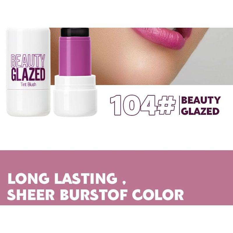 BEAUTY GLAZED - Гелевый тинт-румяна в стике - 4 цвета
