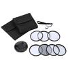 Andoer 62 мм УФ+CPL+Star8+Крупный план (+1 +2 +4 +10) Фотофильтр Ультрафиолетовый с круговой поляризацией