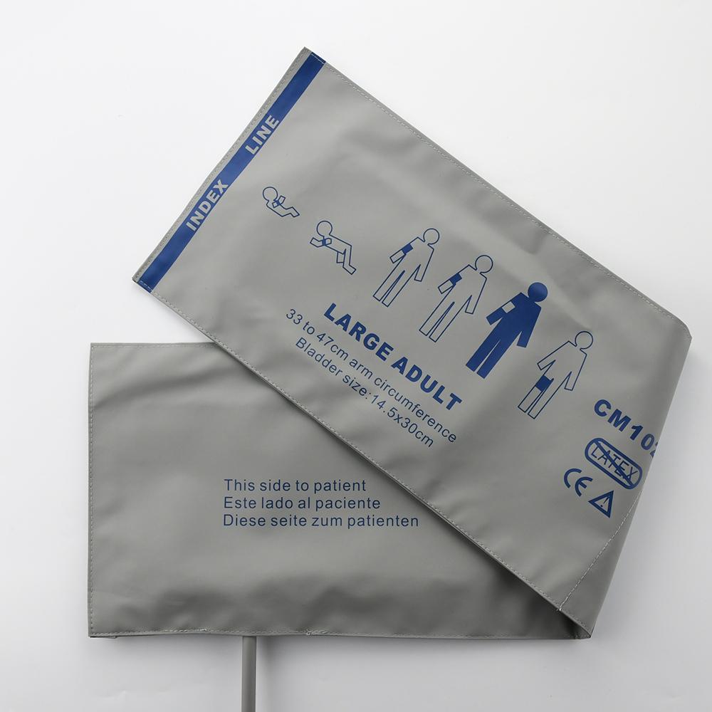 Высококачественная сменная манжета для измерения артериального давления, окружность руки 33-48 см, аксессуары для больничного монитора(СМ-1024С-06)