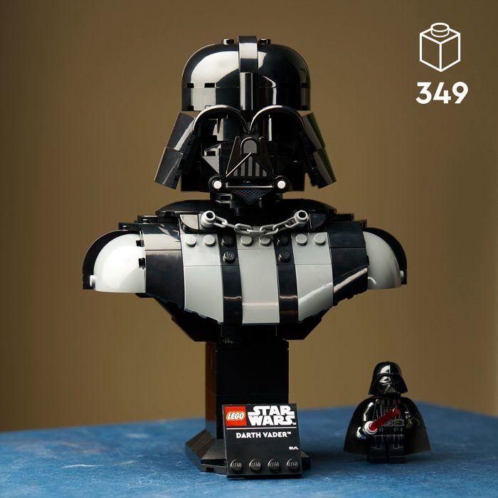 LEGO Star Wars 75439 Le Buste de Dark Vador - Set de Construction pour Adulte - Cadeau