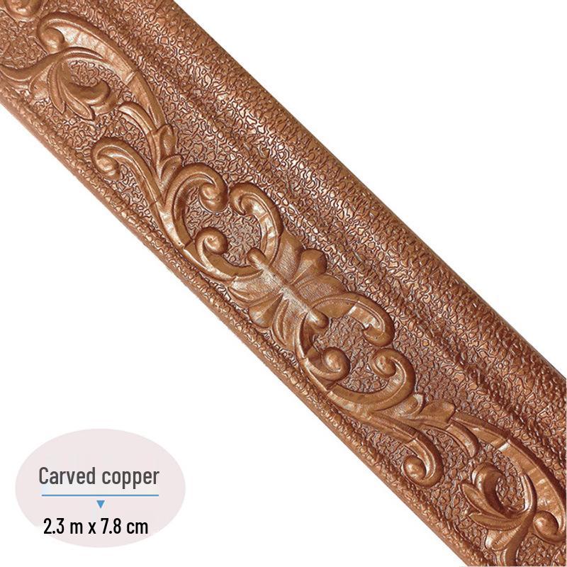 Водонепроницаемые 3D самоклеящиеся наклейки для плинтусов и окантовки дверных проемов